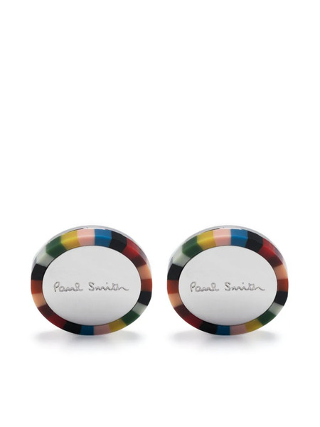  Paul Smith Gemelos Con Borde En Contraste - Plateado 