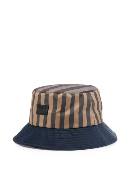  Paul Smith Sombrero De Pescador A Rayas - Marrón 