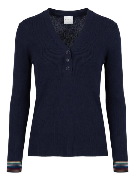  Paul Smith Top Con Botones - Azul 
