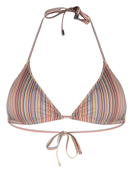  Paul Smith Top De Bikini A Rayas - Amarillo 