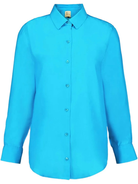  Paula Camisa De Seda - Azul 