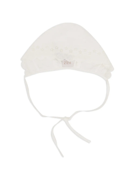  Paz Rodriguez Gorro Con Bordado Inglés - Neutro 