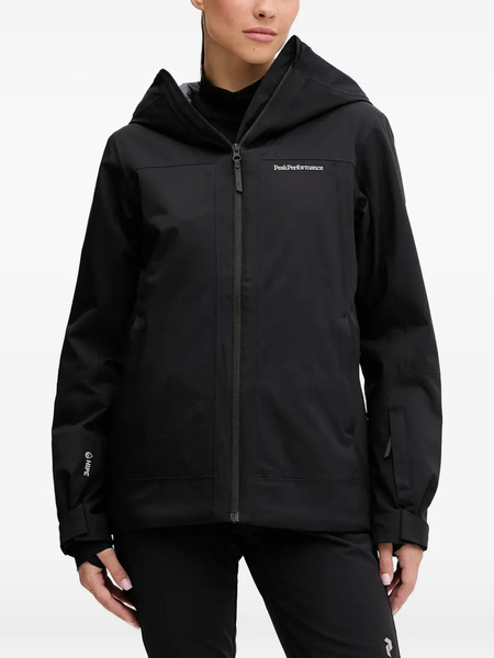  Peak Performance Chaqueta De Esquí Con Capucha - Negro 