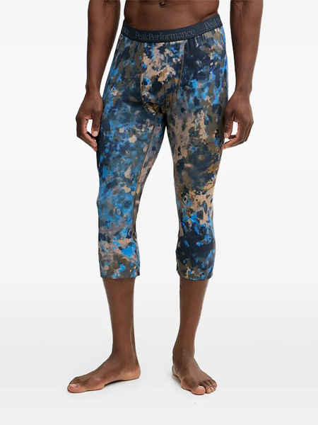  Peak Performance Leggins Capri Estampados - Azul 