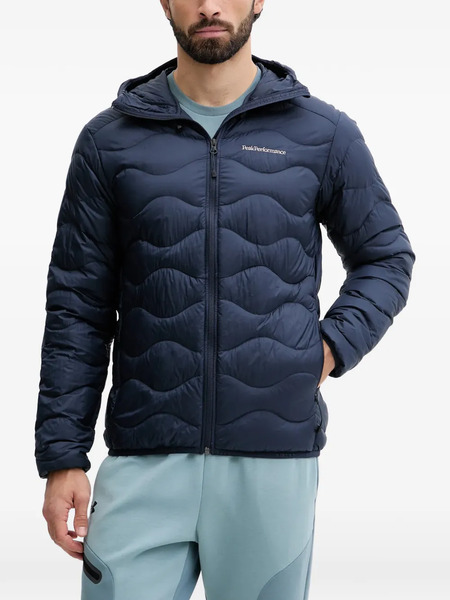  Peak Performance Plumífero Helium Con Capucha - Azul 