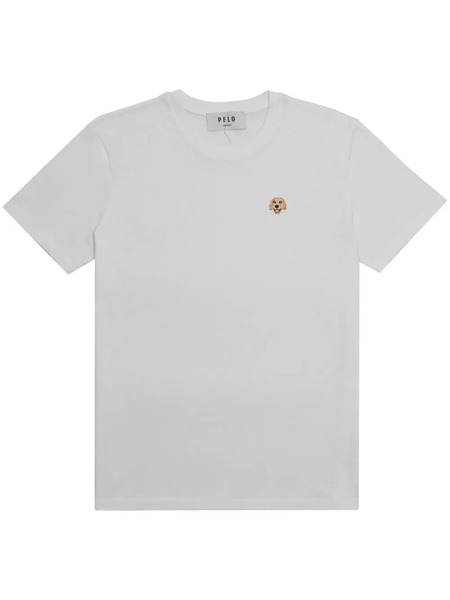  Pelo Foundation Camiseta Con Parche Labrador - Blanco 