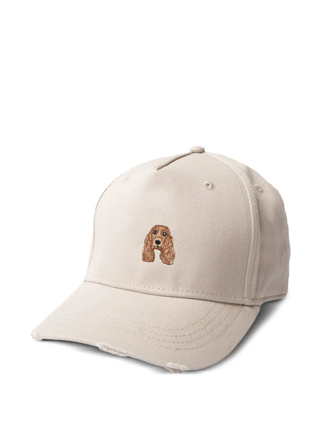  Pelo Foundation Gorra Cocker Bordada - Neutro 
