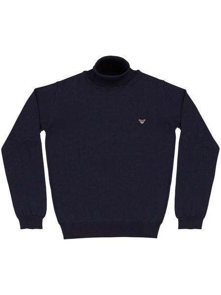  Pelo Foundation Jersey Con Aplique De Perro - Azul 