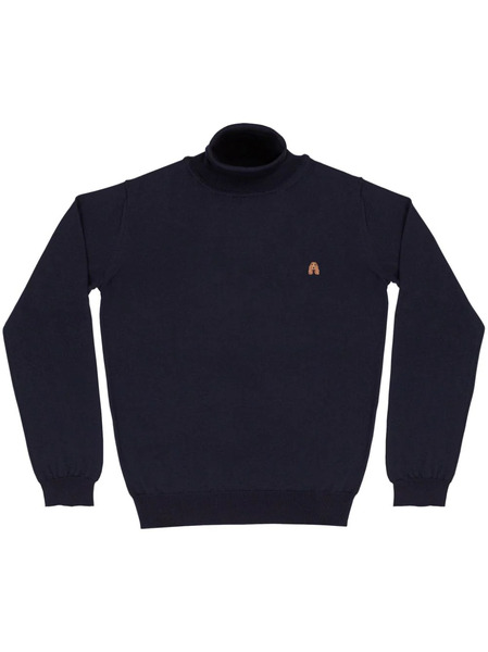  Pelo Foundation Jersey Con Aplique De Perro - Azul 