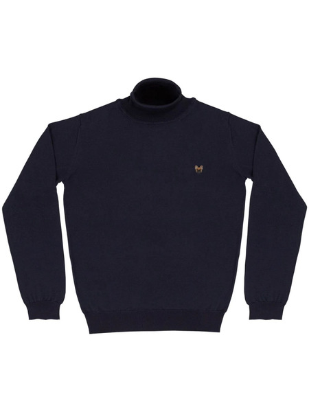  Pelo Foundation Jersey Con Aplique De Perro - Azul 
