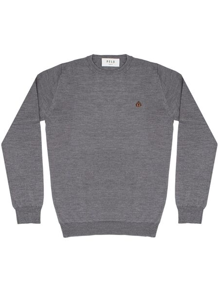 Pelo Foundation Jersey Con Aplique De Perro - Gris 