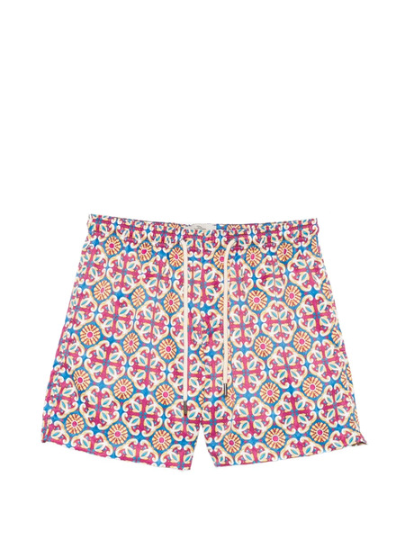  Peninsula Swimwear Bañador Amalfi Con Estampado Geométrico - Azul 