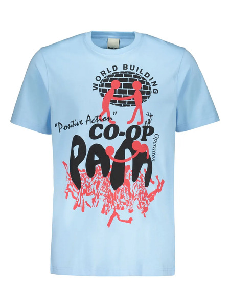  Perks And Mini Camiseta Con Estampado Gráfico - Azul 