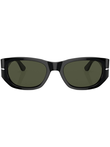  Persol Gafas De Sol Con Montura Rectangular - Negro 
