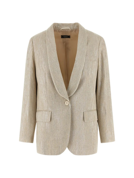  Peserico Blazer Con Botones - Neutro 