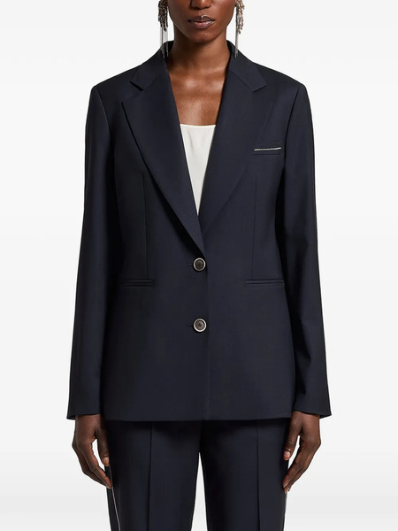  Peserico Blazer Loro Piana - Azul 
