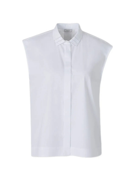  Peserico Camisa Sin Mangas - Blanco 
