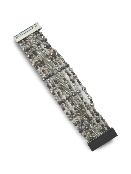  Peserico Pulsera Con Cuentas - Plateado 