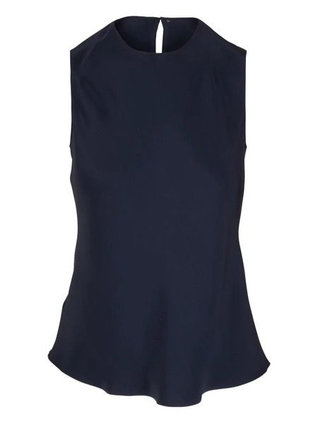  Peter Cohen Top Con Cuello Redondo - Azul 