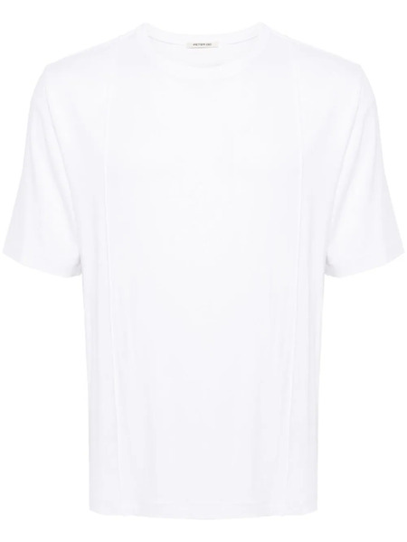  Peter Do Camiseta Con Pliegues - Blanco 