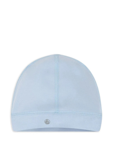  Petit Bateau Gorro Con Logo Estampado - Azul 