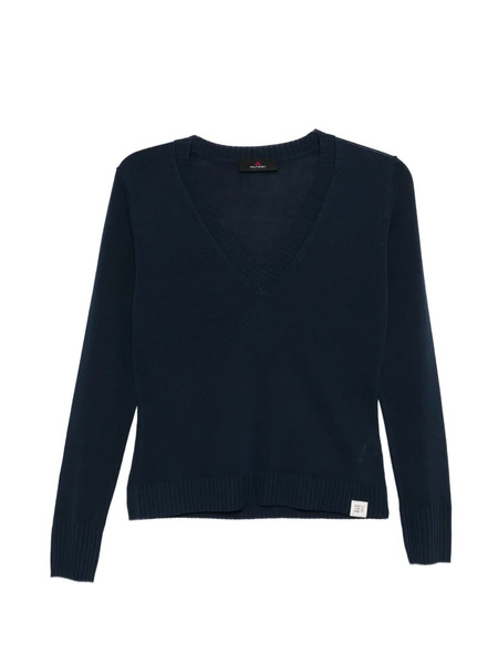  Peuterey Jersey Con Cuello En V - Azul 