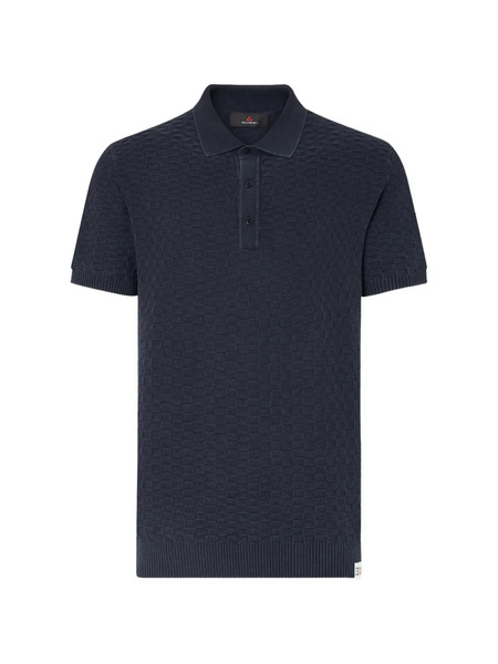  Peuterey Polo Texturizado - Azul 
