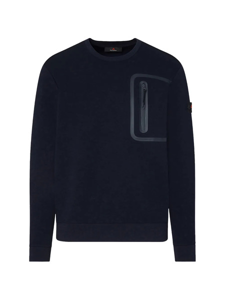  Peuterey Sudadera Gorie Con Bolsillo - Azul 