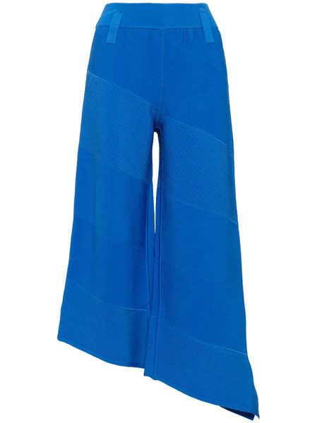  Ph5 Pantalones Capri De Canalé - Azul 