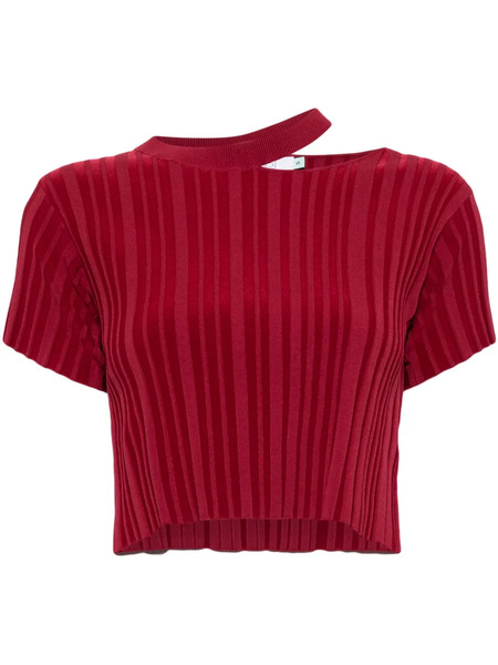  Ph5 Top Corto Allison Con Aberturas - Rojo 