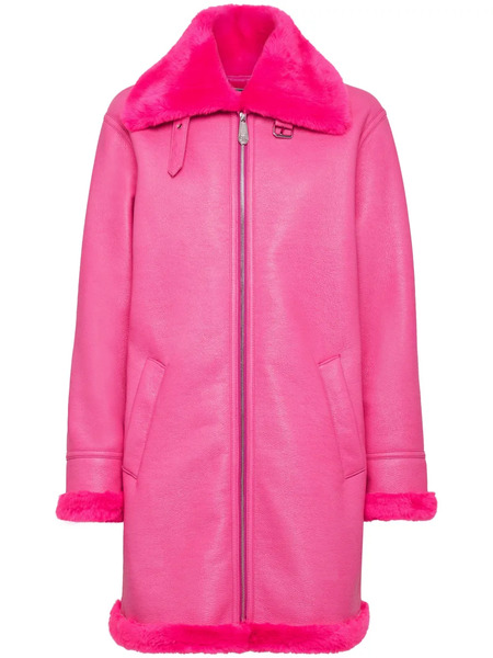  Philipp Plein Abrigo Eco Mutton - Rosa 