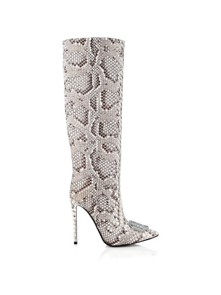  Philipp Plein Botas Con Monograma - Neutro 