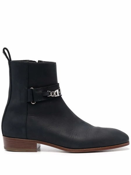  Philipp Plein Botines Nabuk - Negro 