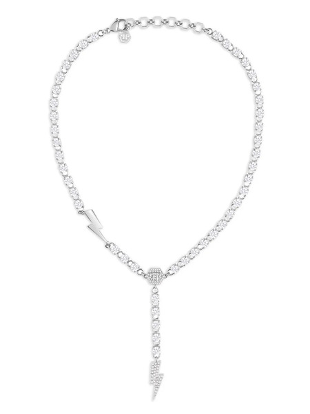  Philipp Plein Collar Thunder Lady - Plateado 