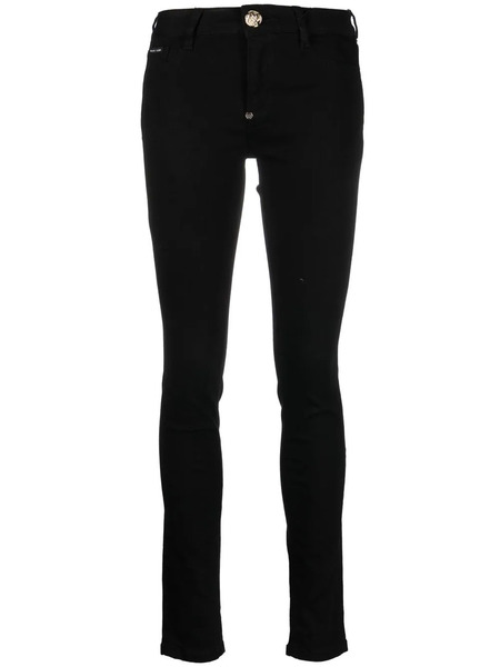  Philipp Plein Jeggins Slim - Negro 
