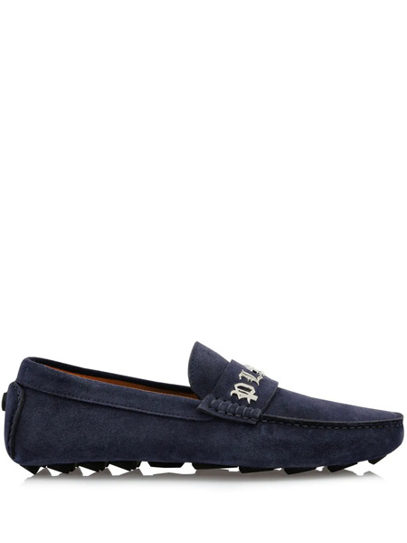  Philipp Plein Mocasines Gothic Plein - Azul 