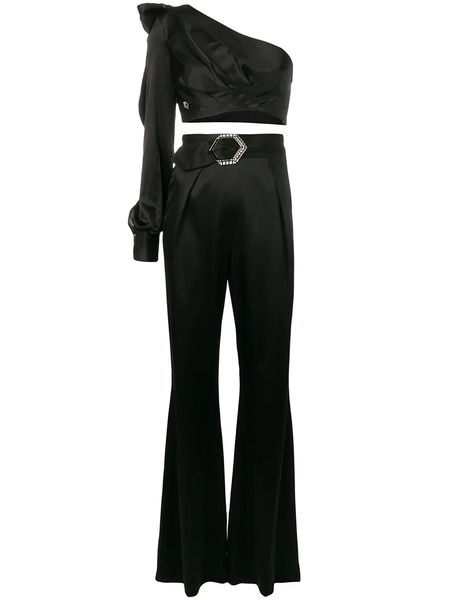  Philipp Plein Mono Con Hombro Descubierto - Negro 