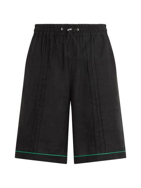  Philipp Plein Pantalones Cortos Con Cordones - Negro 