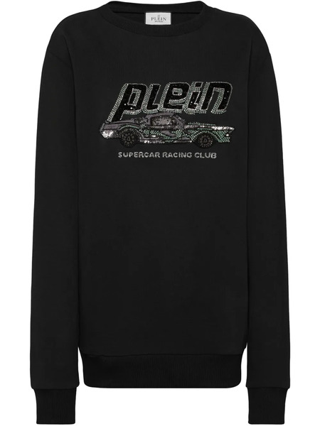  Philipp Plein Sudadera Cars Racing - Negro 