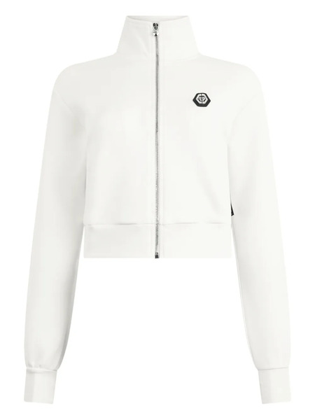  Philipp Plein Sudadera Con Cremallera - Blanco 