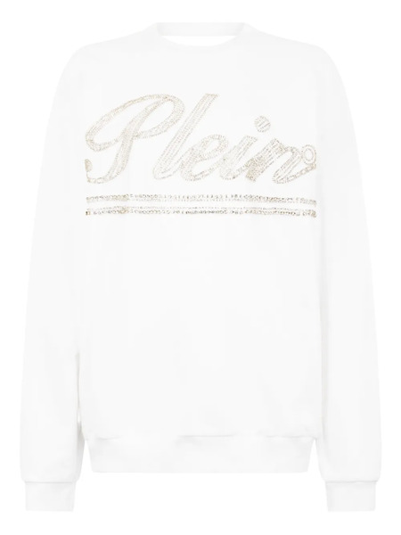  Philipp Plein Sudadera Con Espalda Abierta - Blanco 