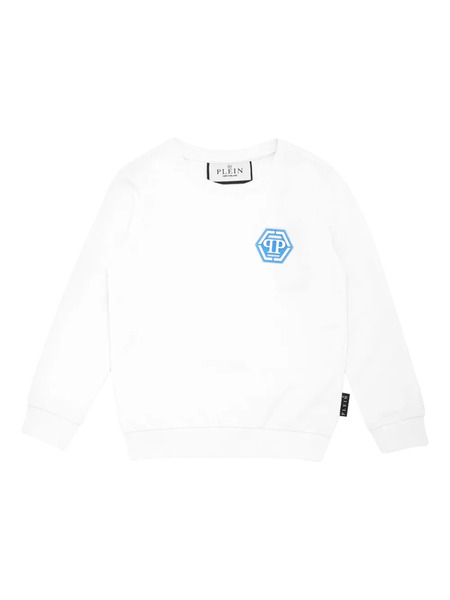  Philipp Plein Sudadera Iconic Plein - Blanco 