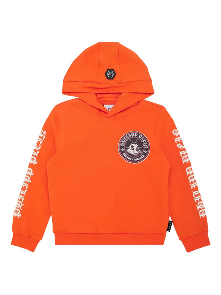  Philipp Plein Sudadera Money Mouse Con Capucha - Naranja 