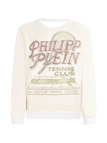  Philipp Plein Sudadera Tennis Club - Blanco 