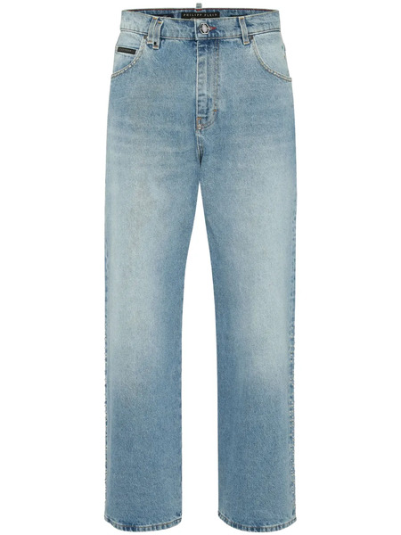  Philipp Plein Vaqueros Beach Boy Fit - Azul 