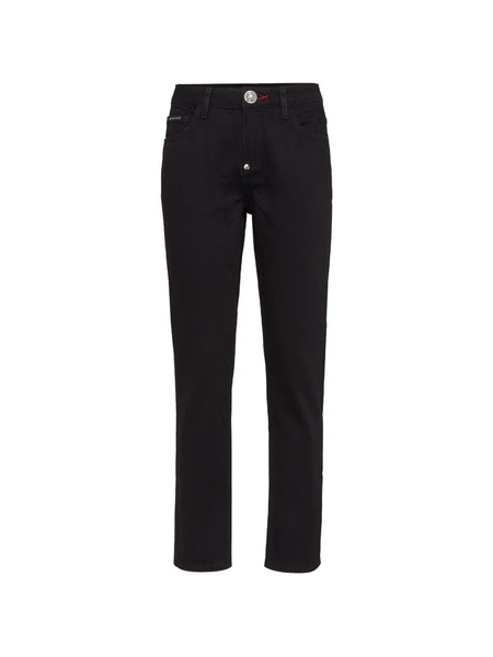  Philipp Plein Vaqueros Boyfriend Angel - Negro 