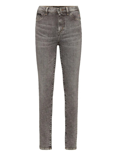 Philipp Plein Vaqueros Con Cinco Bolsillos - Gris 