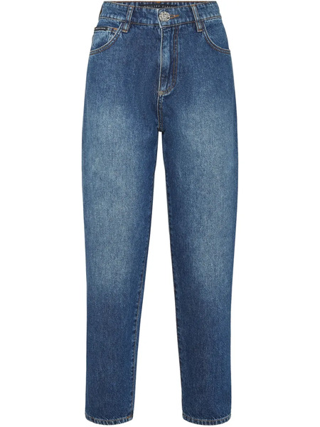  Philipp Plein Vaqueros Mom - Azul 