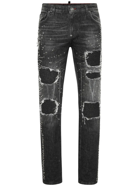  Philipp Plein Vaqueros Rock Star - Gris 