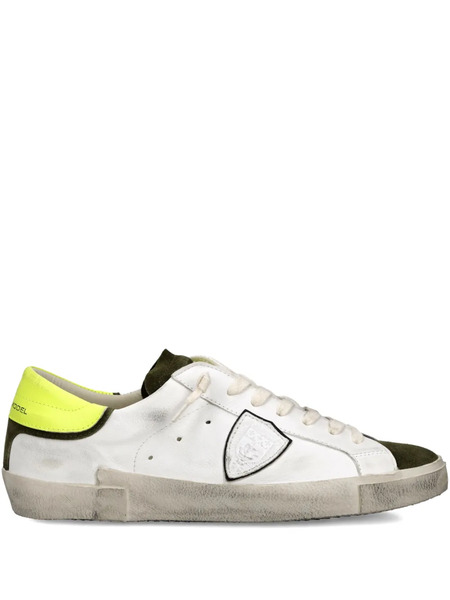  Philippe Model Paris Zapatillas Bajas A Paneles - Blanco 